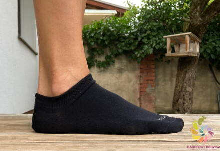 Hedvika socks 80% Merino Low Cut Black