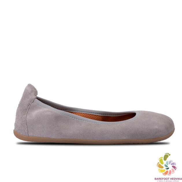 Grey 2024 ballerina flats