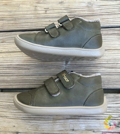 Bar3foot Elf Step Tex Olive Winter