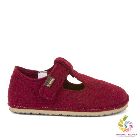 Froddo papuče Flexy Wooly Bordeaux