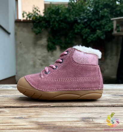 Lurchi pre najmenších Ferdi Suede Wildberry zimné