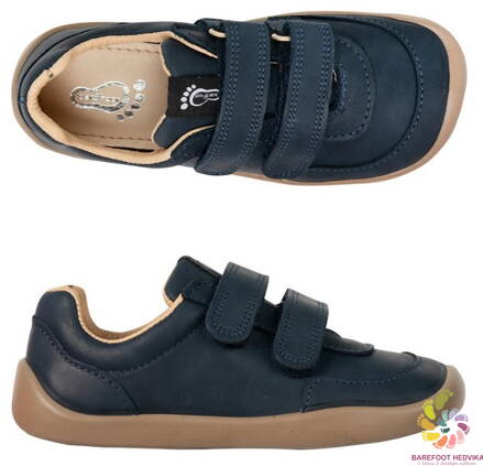 Bar3foot M-Ohio Leather Navy Blue